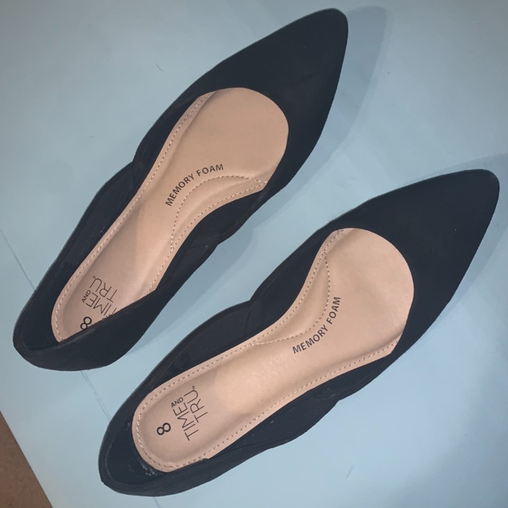 Black flats